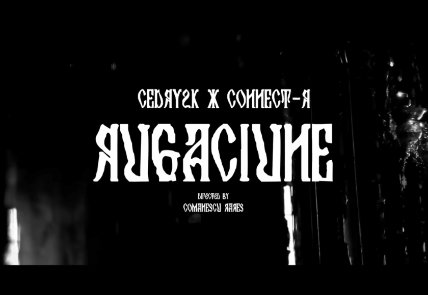 http://Black%20and%20white%20cinematic%20title%20frame%20from%20Cedry2k%20Rugaciune%202%20featuring%20Connect-R%20official%20music%20video